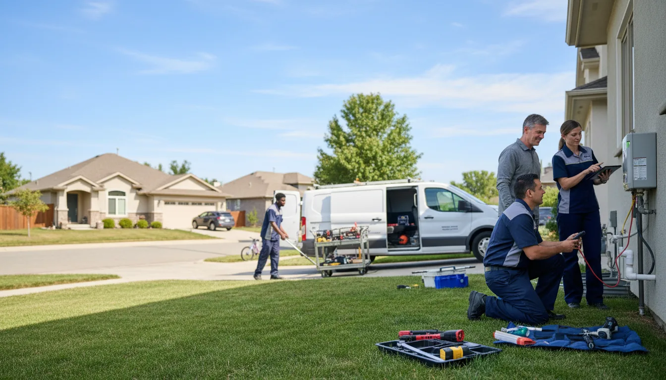 Tankless water heater service in Island, KY